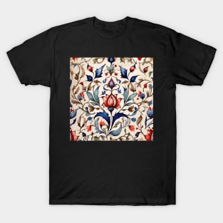 Ottoman Pattern on Cream T-Shirt